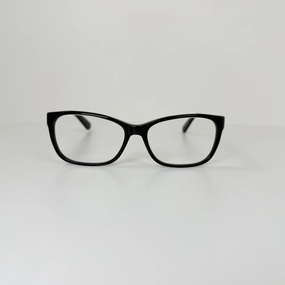 GUESS GU2561 001 Black Square Rectangular Eyeglass Frame 53-15-135